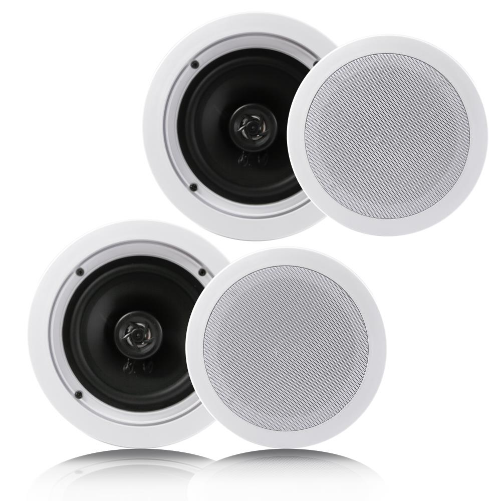 Pyle Pdic1661rd 6 5 In Wall In Ceiling Speakers 2 Way