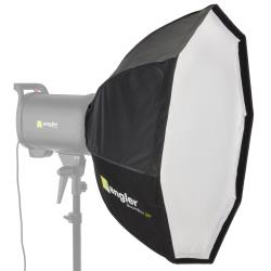 Angler BoomBox Octagonal Softbox (26") with Bowens Mount – Premium Silver Interior, Removable Diffuser, Lightweight, Collapsible – Perfect for Monolights, Strobes, and LED Lights