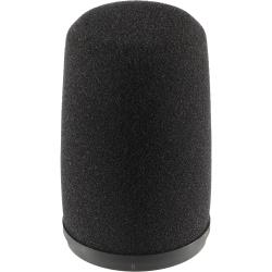 Auray High-Density Foam Replacement Windscreen for Shure SM7 Microphones – Black, Reduces Plosives and Breath Noise with Snap-On Design – Perfect for Studio Recording, Broadcasting, and Podcasting