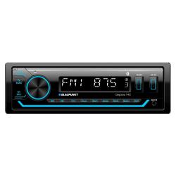 BLAUPUNKT DAYTONA140 BT - 4 X 40W Stereo Digital USB Media Player, Receiver with Bluetooth, Detachable Panel, 7 Color Back Light, Equalizer, 2 Front USB, SD Card Slot and Hook Up to Amplifier