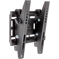 Gabor Tilting Wall Mount for 15-40" TVs and Monitors, VESA 75x75 to 200x200mm, Adjustable Tilt (-10° to 5°), 110 lb Capacity, Includes Hardware and Bubble Level – Ideal for Customizing Viewing Angles