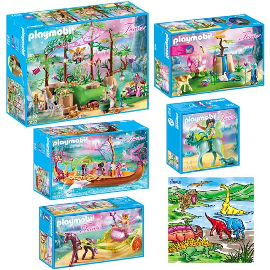 playmobil enchanted forest