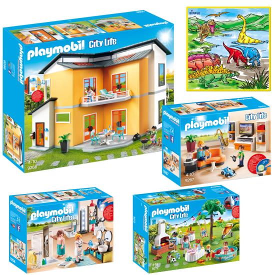 playmobil city life 9266 modern house