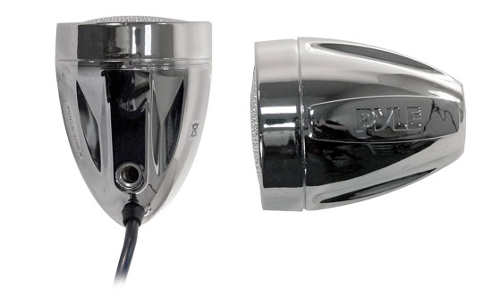 PYLE Motorcycle Waterproof 300W Stereo & 300W Speakers  